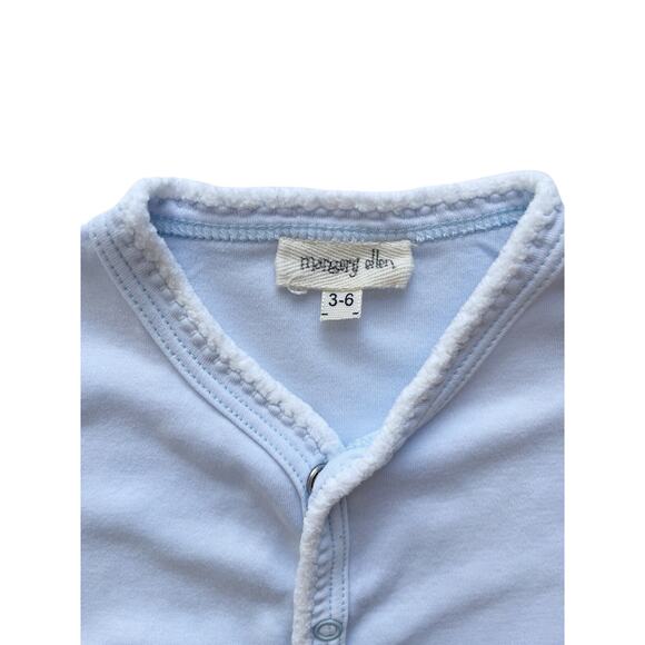 Margery Ellen Pima Cotton Coverall Romper Size 3-6m - Picture 4 of 4